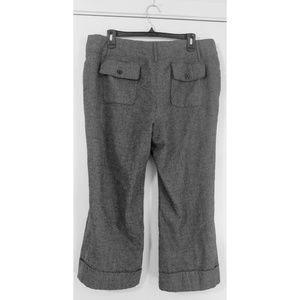 Michael Kors Gray Soft Wool Capris